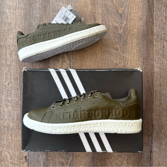Neighborhood x Adidas Stan Smith Boost Cali Thornhill Dewitt Olive